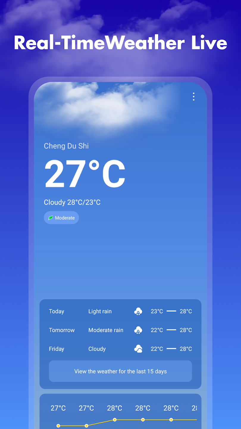 EasyWeather App Screenshot 1